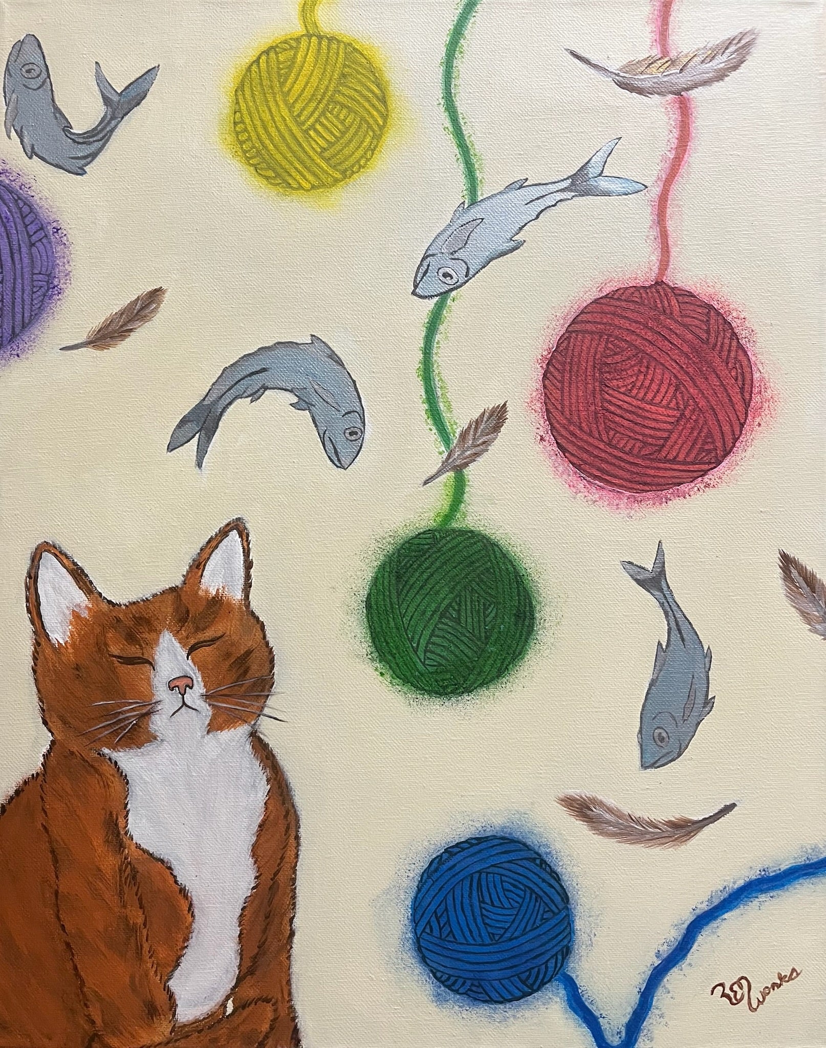 The trinkets of a cat’s meow