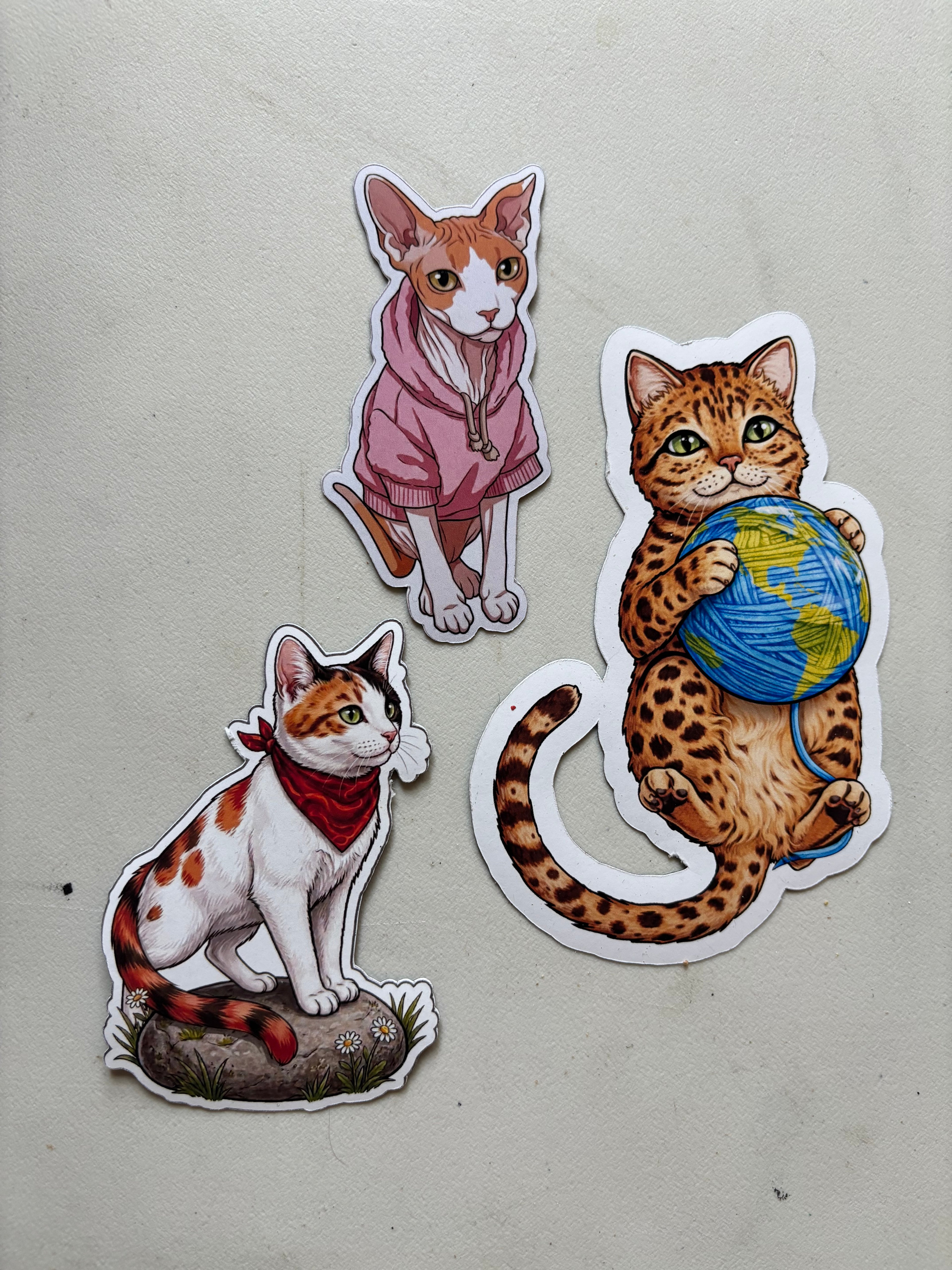 Feline Trio set 2